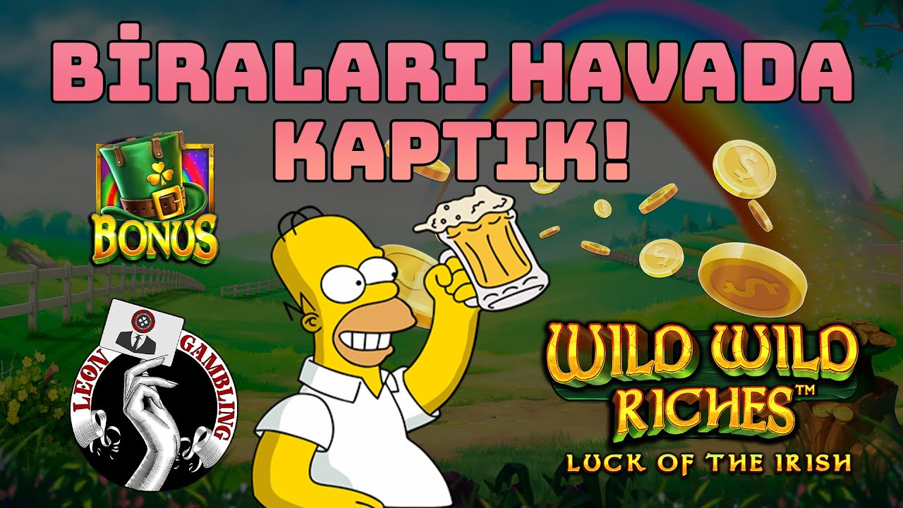 ?#WildWildRiches'ta Biralar Akıp Gitti! - Leon Gambling #slot #casino #slotoyunlarıizle  #slotvideo