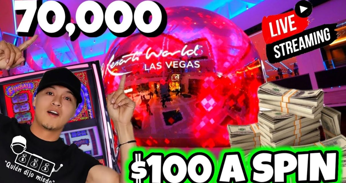 0/ SPIN ! PINBALL SLOT MACHINE JACKPOT? DID WE GET IT? 70K CELEBRATION !