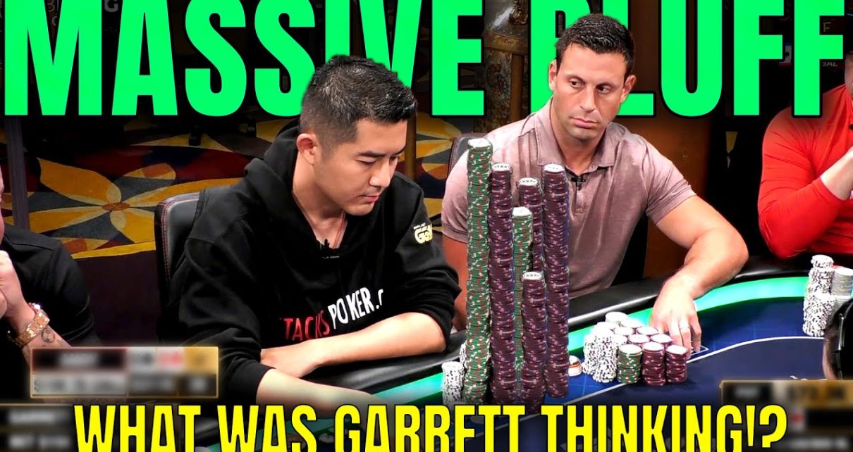 7,000 BLUFF?!? Garrett Goes ABSOLUTELY NUTS vs Andy 7,000 BLUFF?!? Garrett Goes ABSOLUTELY NUTS vs Andy