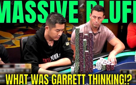 7,000 BLUFF?!? Garrett Goes ABSOLUTELY NUTS vs Andy