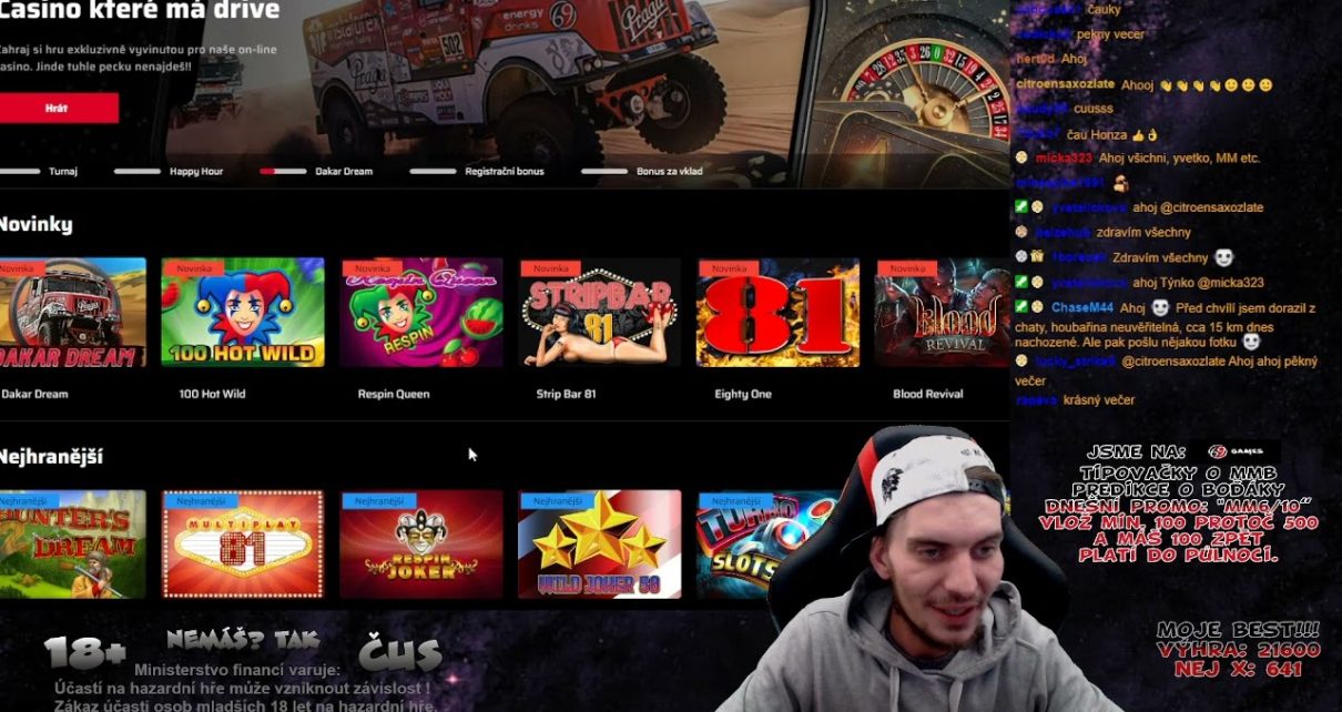 69 GAMES ONLINE CASINO • 6.10.2022 • KOMPLETNÍ ZÁZNAM STREAMU