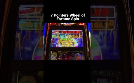 7 Pointers Wheel of Fortune Spin #lasvegas #casino #gambling #slots