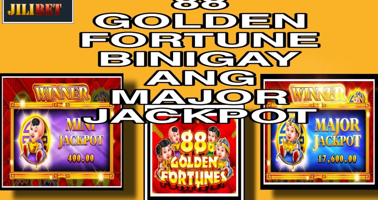 88 GOLDEN FORTUNE BINIGAY ANG MAJOR JACKPOT 17,600 JILIBET ONLINE CASINO