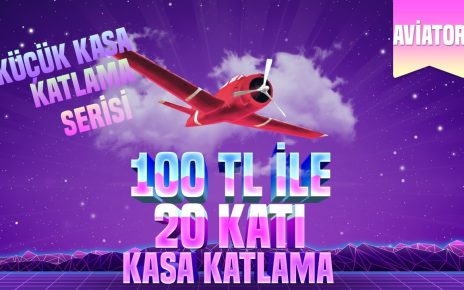 AVİATOR KÜÇÜK KASA KATLAMA | 100₺ İle 2.000₺ Katlama Challenge! ? #aviator #SlotVideoları #casino