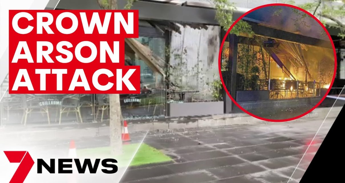 Arsonist accused of trying to burn Melbourne’s Crown Casino to the ground | 7NEWS