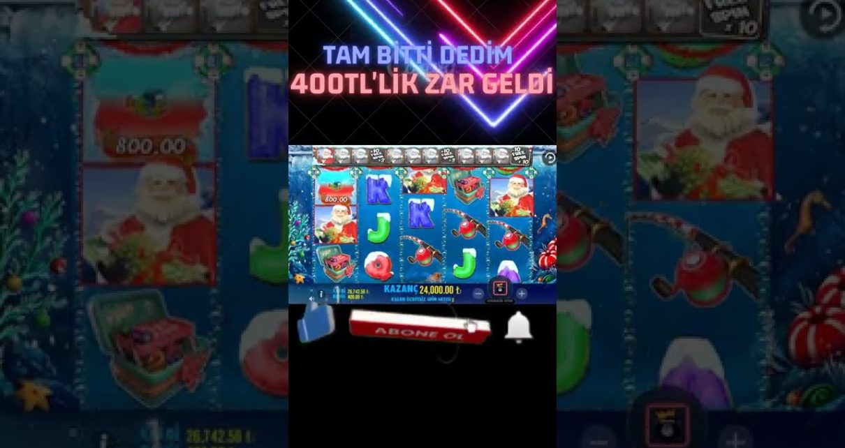 BİG BASS BONANZA 400TL DEN GİRDİK OF OF OFıı