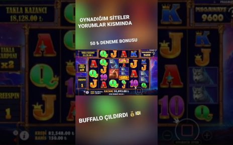 Buffalo King – 1800x Çökerttik Oyunu #casino #shorts #slot