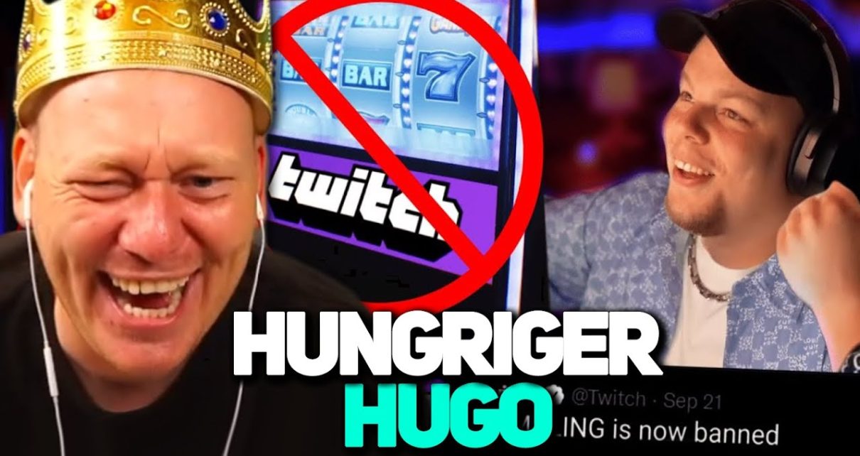 CASINO VON TWITCH GEBANNT! ? HUNGRIGER HUGO REAKTION ?