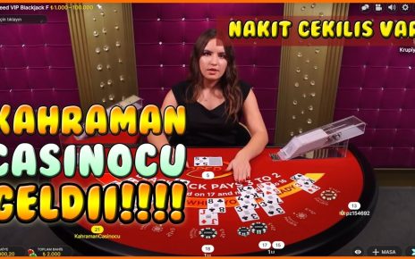 ÇEKİLİŞ VAR | BLACKJACK 21 | MASAYI TOPLADIK | KAHRAMAN SİZLERLE #blackjack #blackjack21 #casino