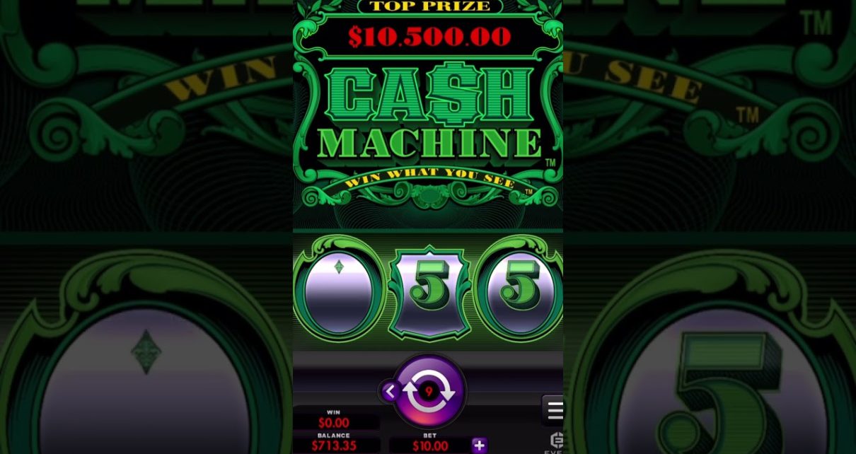 Cash Machine | Online Casino |  Max Bet | Online Slots | Big Win #shorts #Draftkings