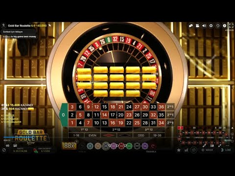 Casino Gold Bar Rulet Yüksek Kasayla Yüksek Bahisler Alıp İçinden Geçtik Oyunun