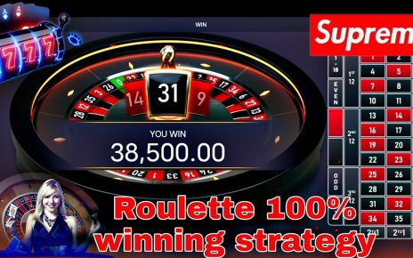 Casion roulette 100% winning strategy playing 37 number 500X casino tips #casino #earning #tips