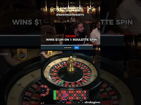 DRAKE WINS  meg ON ROULETTE!