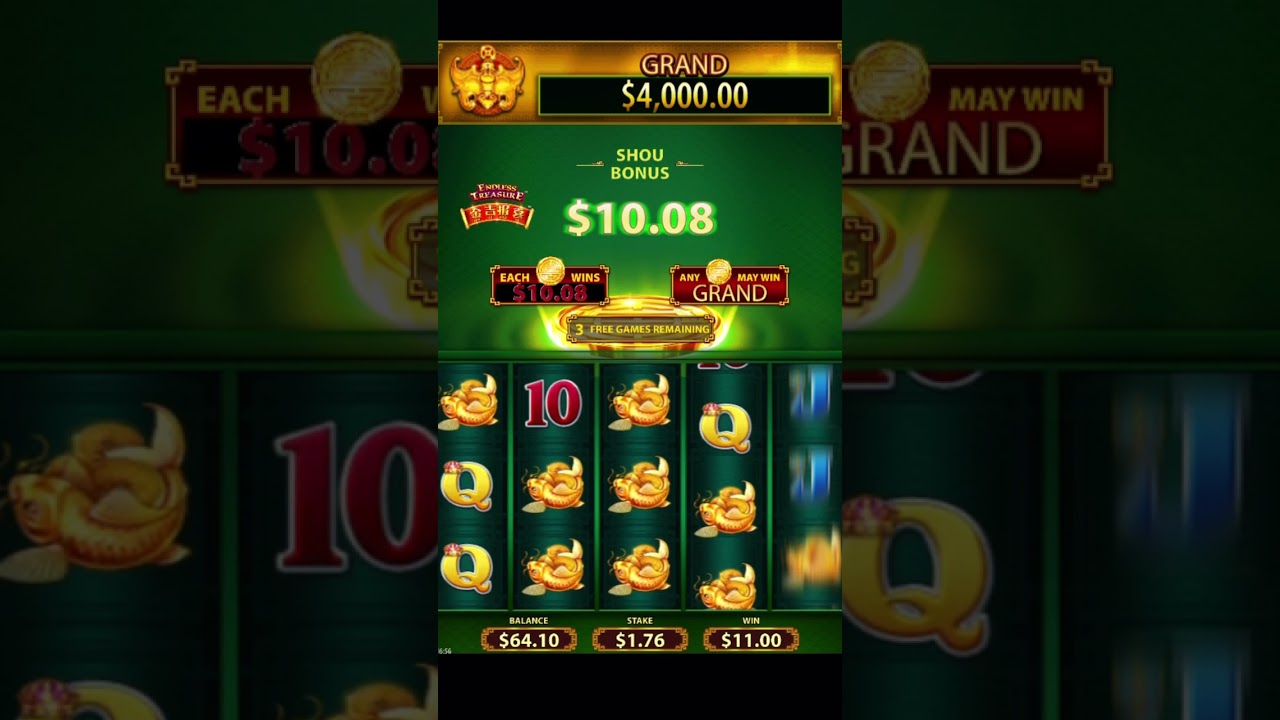 Endless Treasure | Online Casino | $1.76 Bet | Online Slots | DraftKings Casino #shorts