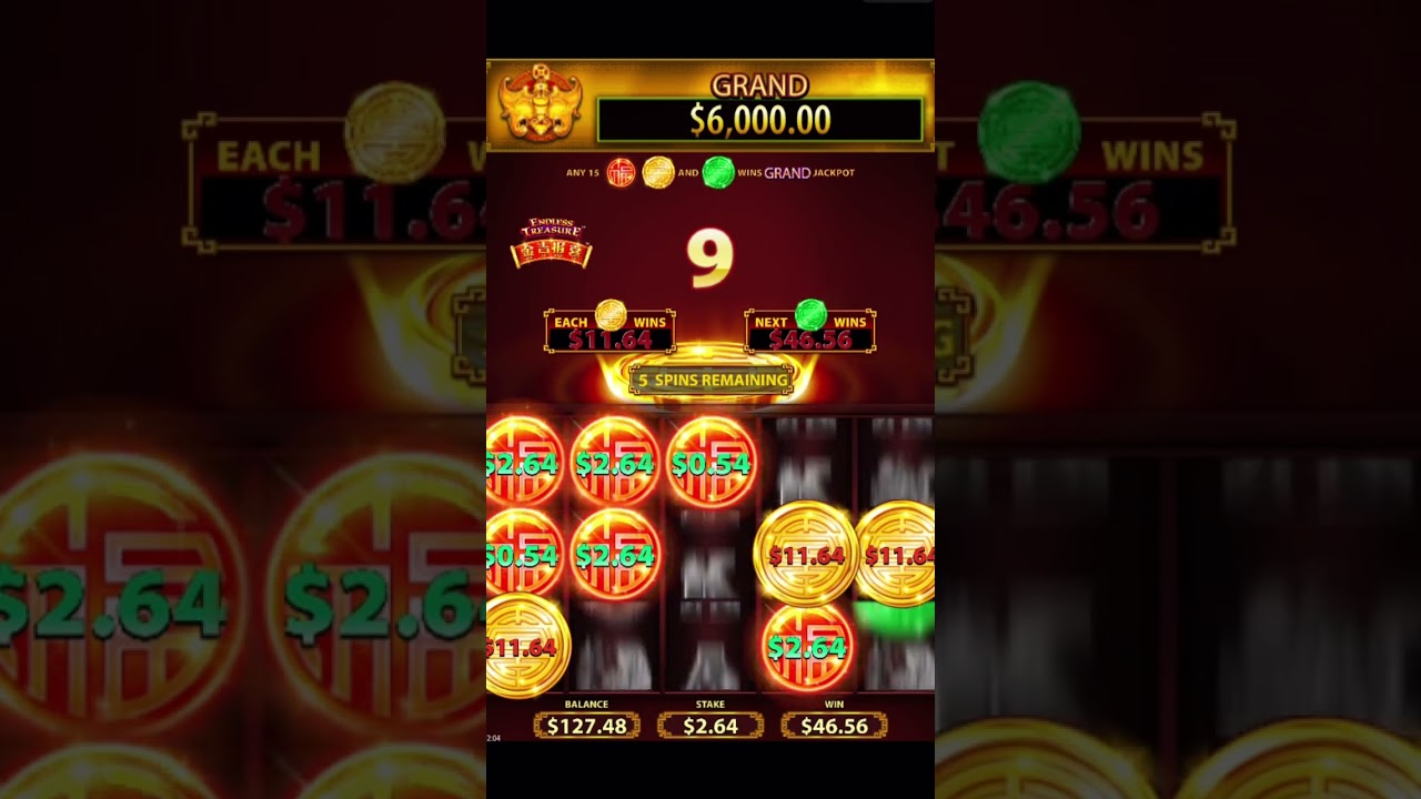 Endless Treasure | Part 2 | Online Casino | $2.64 Bet | Online Slots | DraftKings #shorts