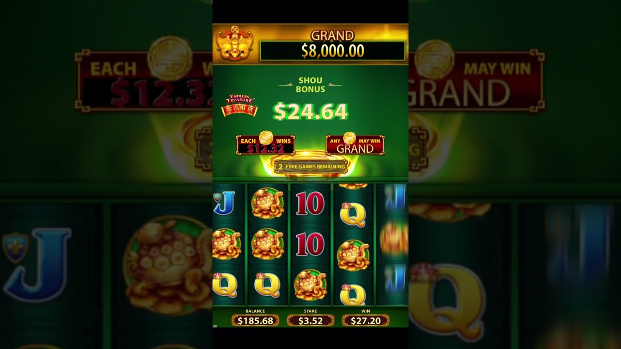 Endless Treasure | Part 3 | Online Casino | $3.52 Bet | Online Slots | DraftKings #shorts