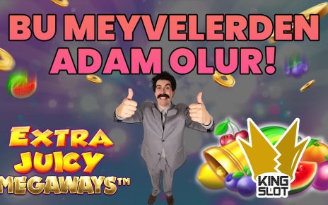 ?#ExtraJuicyMegaways'te Riski Aldık, Kasamızı Uçurduk! – King Slot #casino#slot#bigwin#slotvideoları