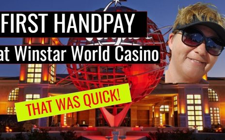 FIRST HANDPAY AT Worlds Largest CASINO! #shorts