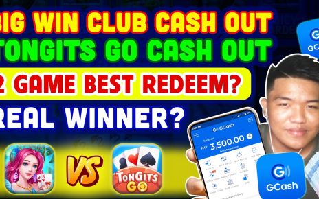 FREE GCASH: TOP 2 ONLINE CASINO EARN existent MONEY: BIG WIN CLUB VS TONGITS GO CASH OUT! WHO IS WINNER?