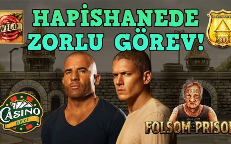 #FolsomPrison'da Hapisten Kaçma Planları!  – Casino Beyi #slot #casino #slotoyunları #nolimitcity