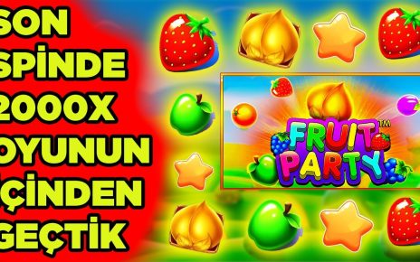 FruitParty l Efsane Oyun Geri Döndü – Big Winı