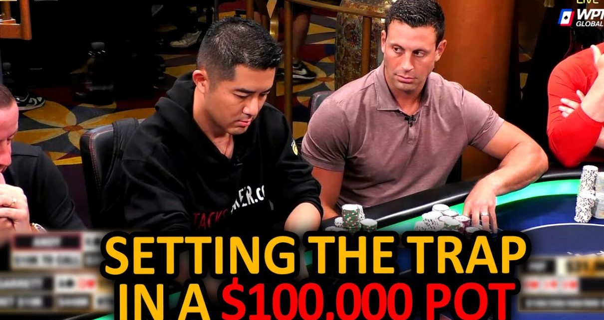 Garrett Barrels With Ace High But Andy Has Pocket Kings @Hustler Casino Live