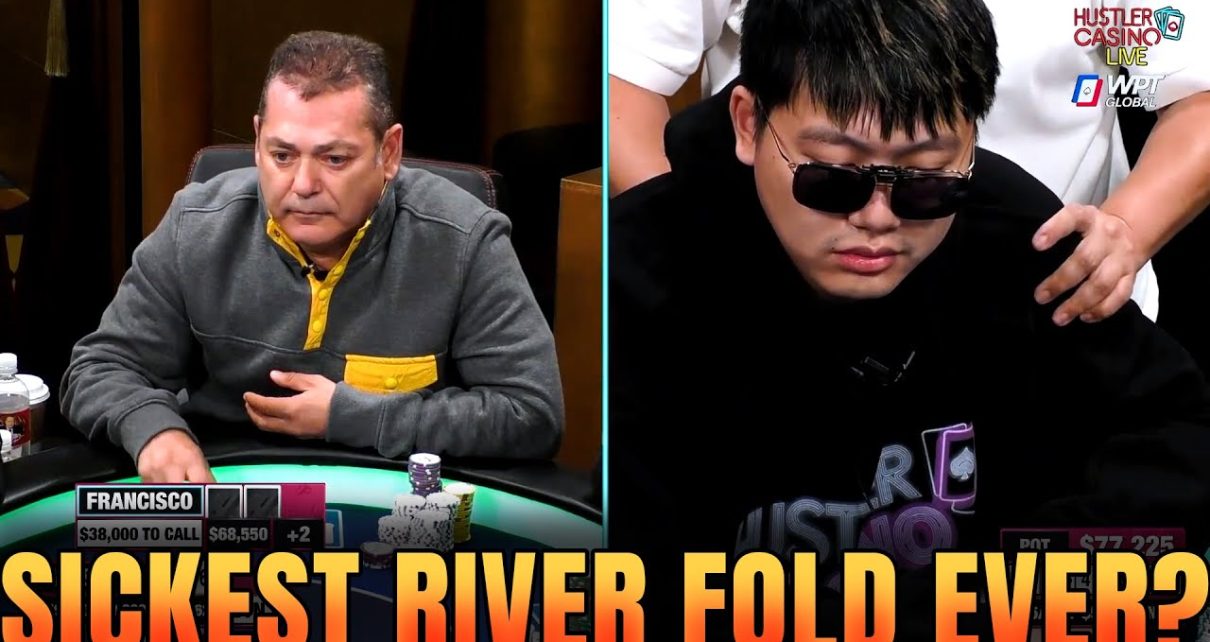 He's So Convinced This Is The Right River Decision @Hustler Casino Live