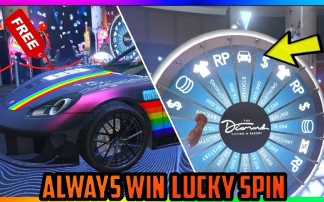 How To Win The Free Casino Podium Vehicle Every Time | GTA Online Lucky Wheel Spin Glitch