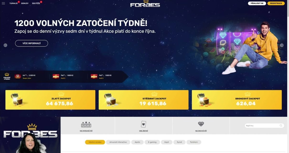 Kamenná kasina vs online casino Forbescasino.cz