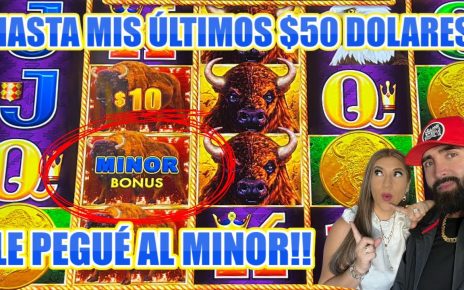 ? LE PEQUE AL pocket-sized EN LA MAQUINA DE BUFFALO LINK CON MIS ULTIMOS  DOLARES!