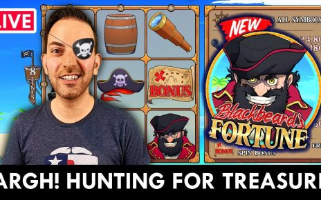 ? LIVE SLOTS with NEW Blackbeard's Fortune on PlayFunzPoints Online Casino