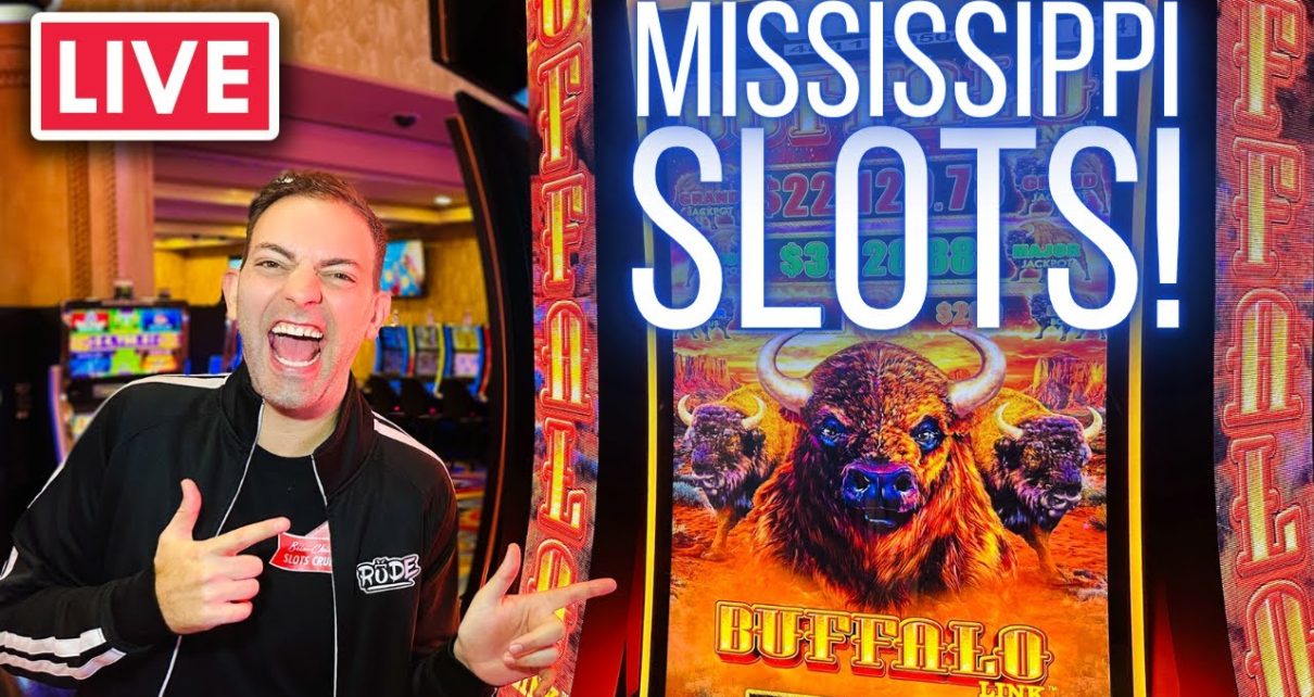 ? LIVE Slots in MISSISSIPPI ?? Hollywood Gulf Coast Casino