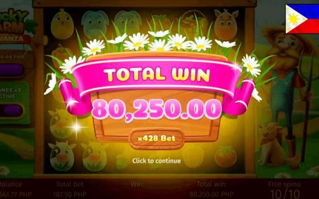 ?MEGA BIG WIN IN ONLINE CASINO IN PHILIPPINES FOR existent MONEY | Lucky farm bonanza slot