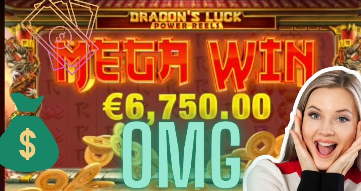 Max Bet 50€ Super Mega Win Jackpot Online Casino Las Vegas Slots Dragon's Luck Big Win 2022