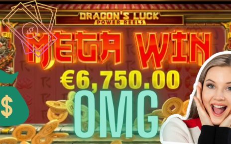 Max Bet 50€ Super Mega Win Jackpot Online Casino Las Vegas Slots Dragon's Luck Big Win 2022