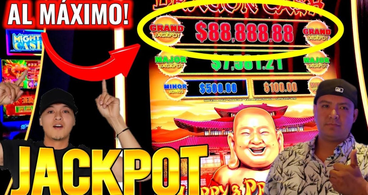 ? NOS CAYÓ UN JACKPOT EN ESTA: ,888.88 MAX OUT GRAND JACKPOT DRAGON LINK SLOT MACHINE ! #casino