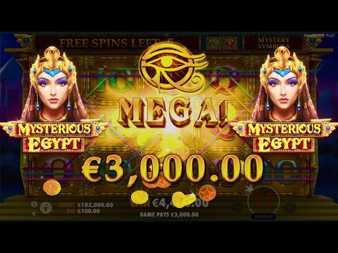 New tape WIN!??? Mysterious Egypt gambling slot online