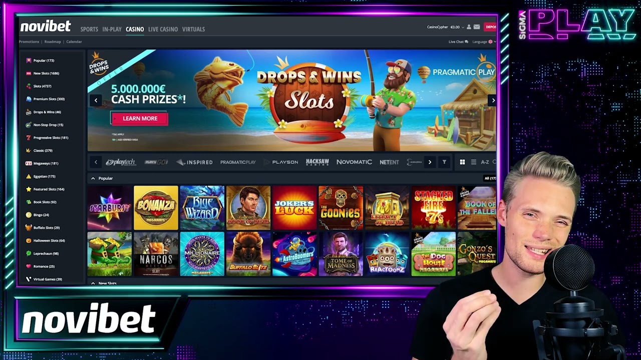 Novibet casino - honey rush(10€ bet) novibet slots online casino