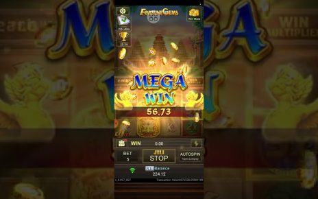 OKEBET GAMING ( ONLINE CASINO )-FORTUNE GEMS ( SAAN AABOT ANG 100 PESOS MO?? SALAMAT FORTUNE GEMS )