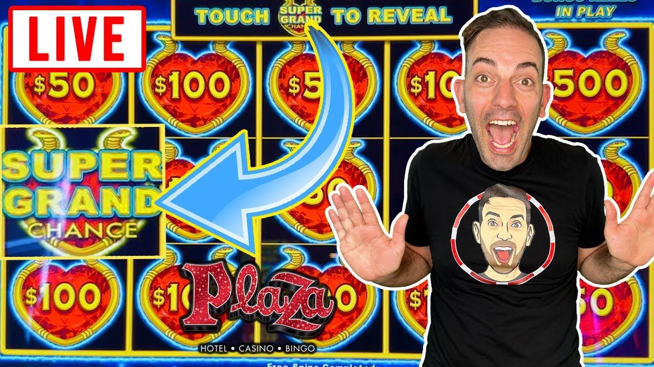 ? OMG! $50/BET AND HIT A SUPER GRAND JACKPOT CHANCE LIVE!!