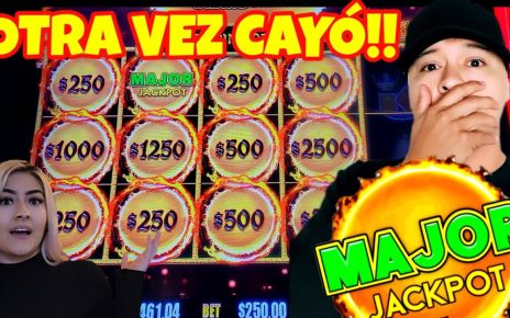 ? OTRA VEZ GANAMOS EL MAJOR JACKPOT EN EL CASINO! *epico* #slots #impulsiveslots