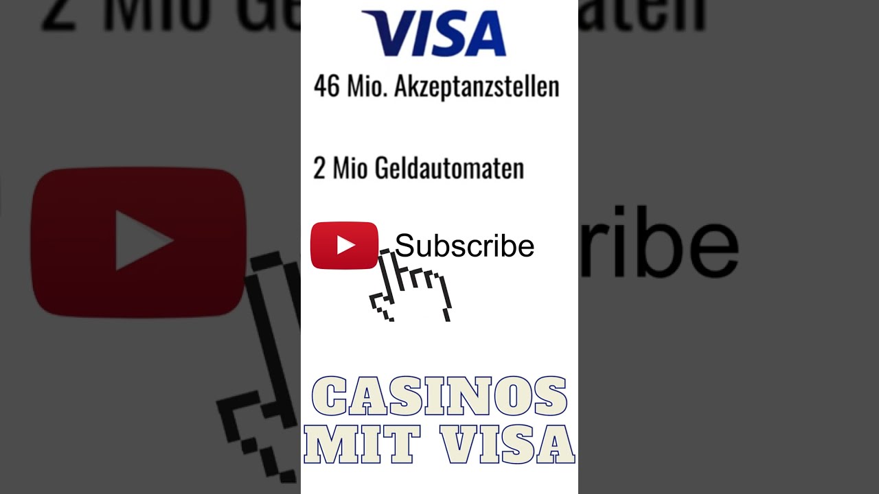 Online Casino mit Visa. Casino Visa Einzahlung