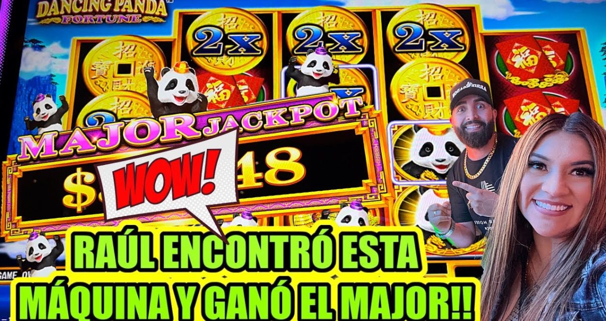 ? RAUL ENCONTRO ESTA MAQUINA DANCING PANDA Y GANO EL MAJOR JACKPOT!
