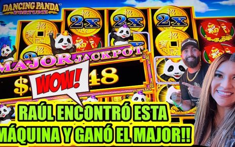 ? RAUL ENCONTRO ESTA MAQUINA DANCING PANDA Y GANO EL MAJOR JACKPOT!