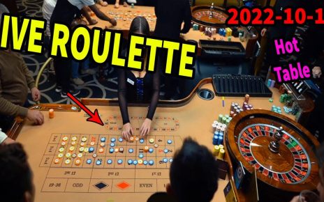 Roulette Table dark Friday Too Hot Lots of Betting Full Live Casino✔️ 2022-10-15