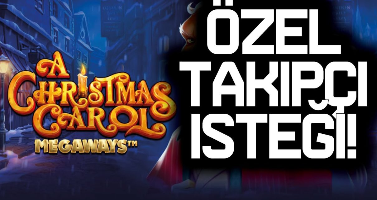 SLOT OYUNLARI ❄️ CHRİSTMAS CAROL MEGAWAYS ❄️ ÖZEL TAKİPÇİ İSTEĞİ ⛄ #slotoyunları #casino #slot