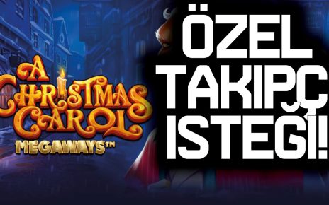 SLOT OYUNLARI ❄️ CHRİSTMAS CAROL MEGAWAYS ❄️ ÖZEL TAKİPÇİ İSTEĞİ ⛄ #slotoyunları #casino #slot