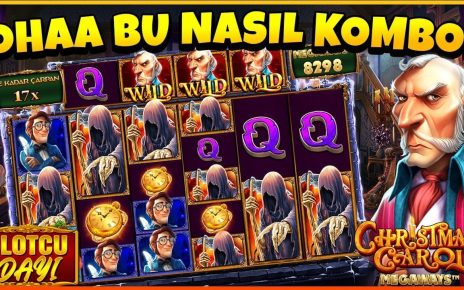 SLOT OYUNLARI ? CHRISTMAS CAROL MEGAWAYS ?VURGUN VAR VURGUN? #slot #slotoyunları #casino