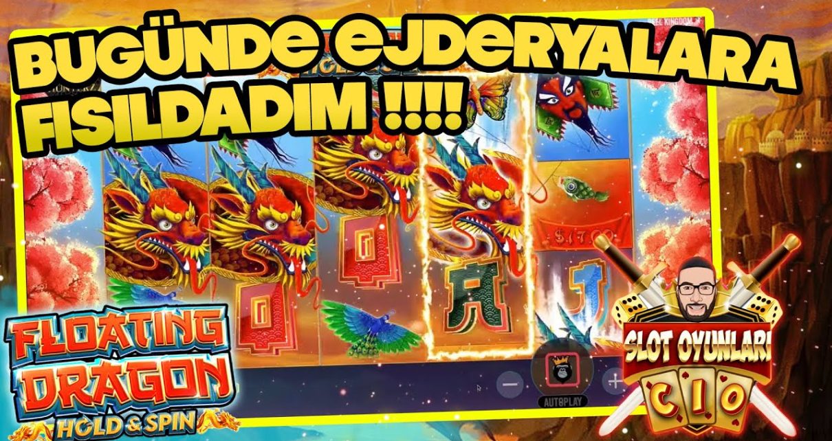 SLOT OYUNLARI ??  FLOATING DRAGON ? ? TUT VE OKŞA ?#slot #slotoyunları #casino