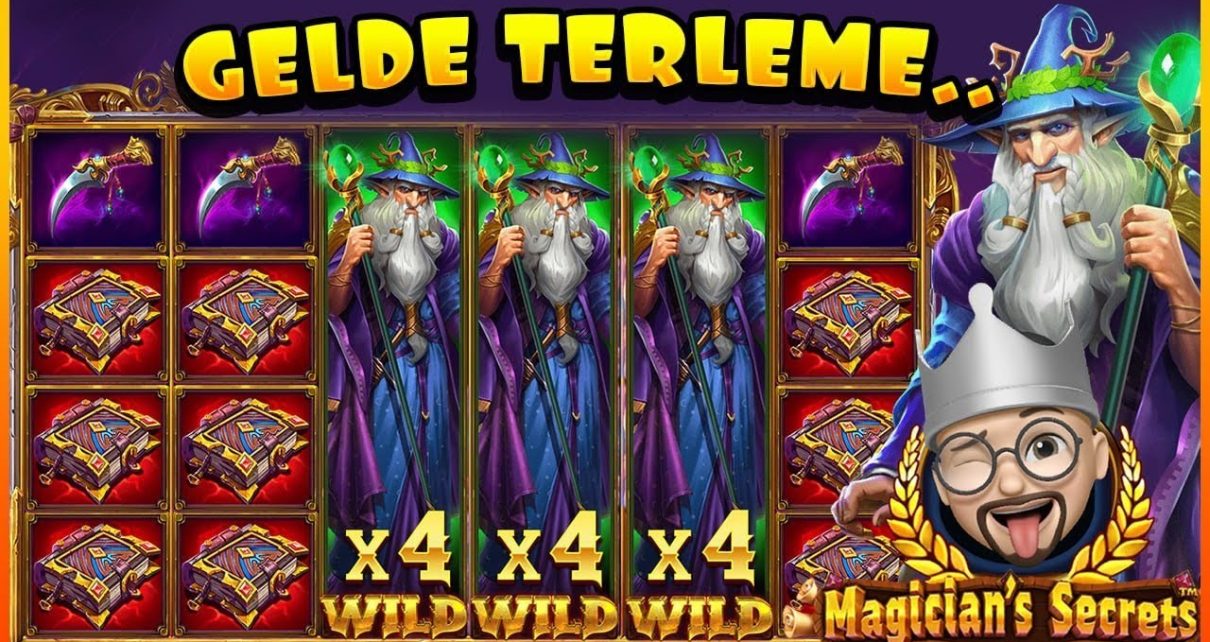 SLOT OYUNLARI ⭐⭐ MAGICIAN'S SECRETS ⭐⭐ KAZANMAK İÇİN MÜCADELE ETTİK ⭐⭐#slot #slotoyunları #casino